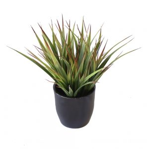 Grass Bush 30cm Complete With Fibreglass Pot