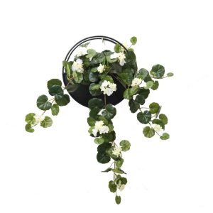 Geranium Vine Wall Planter Cream